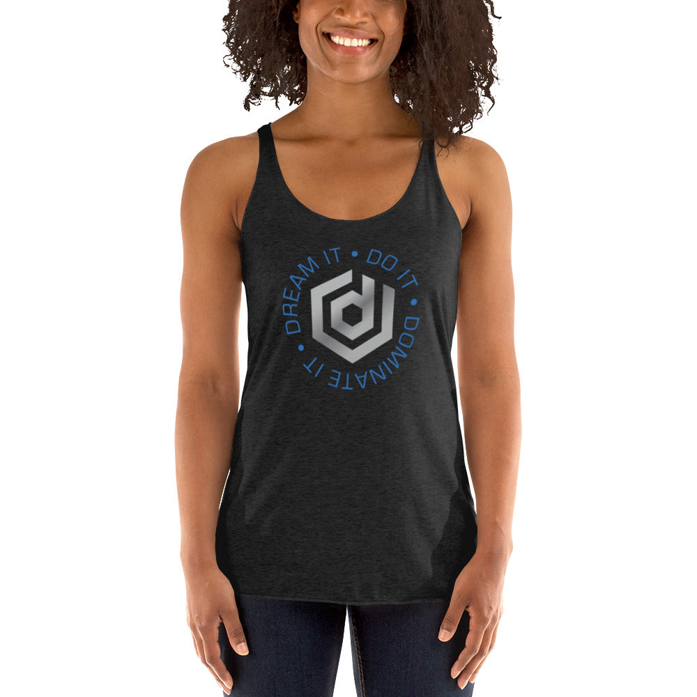 free_gift (for orders $300+ after discounts and before taxes. Item will not ship for orders under $300) CIRCULAR Women's Racerback Tank