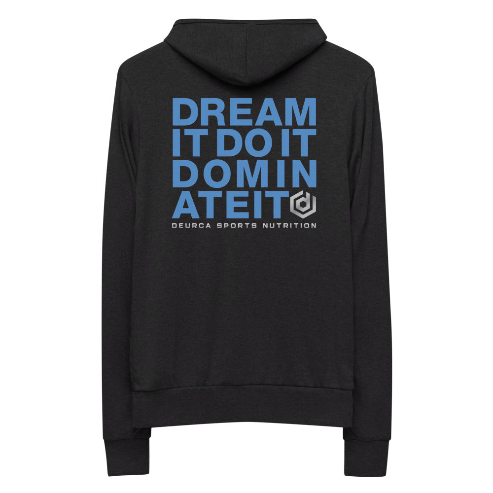 DREAM IT - Unisex zip hoodie