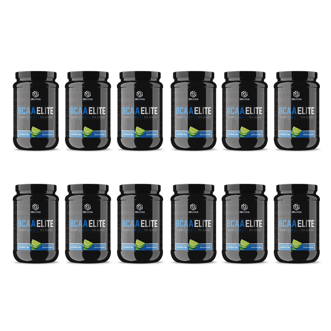 BCAA ELITE CUCUMBER LIME 12-PACK