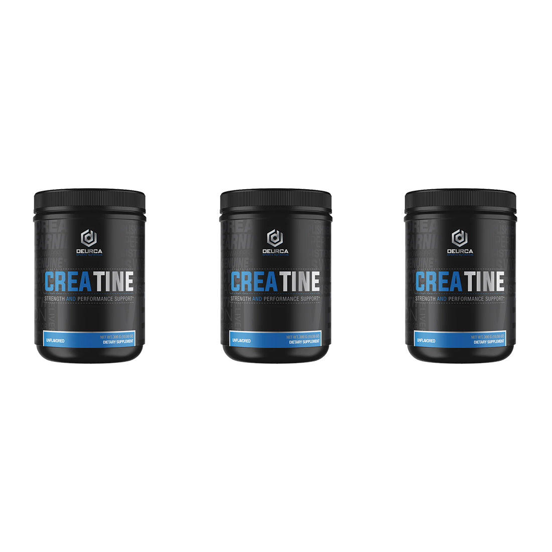 CREATINE 3-PACK – Deurca Sports Nutrition