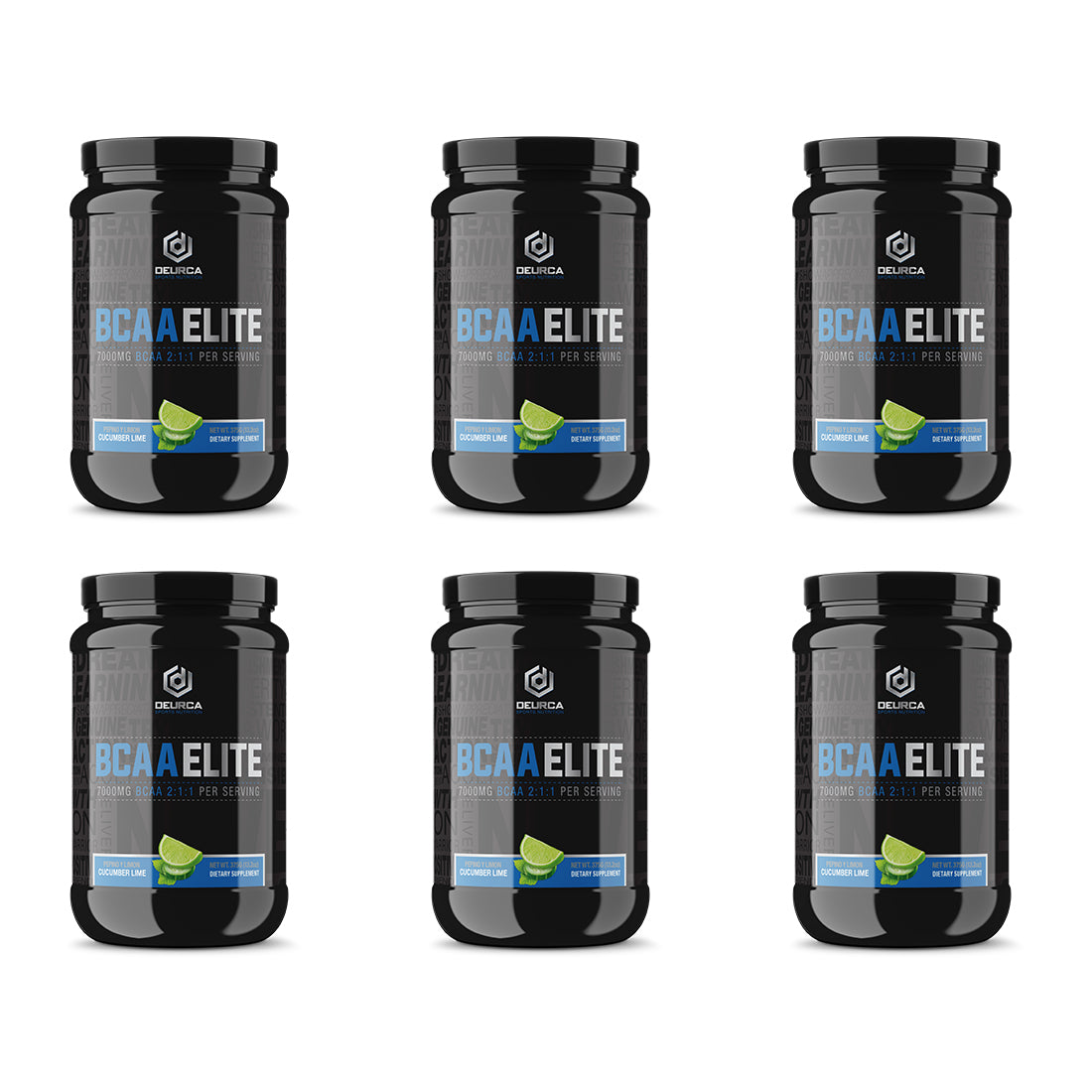 BCAA ELITE CUCUMBER LIME 6-PACK