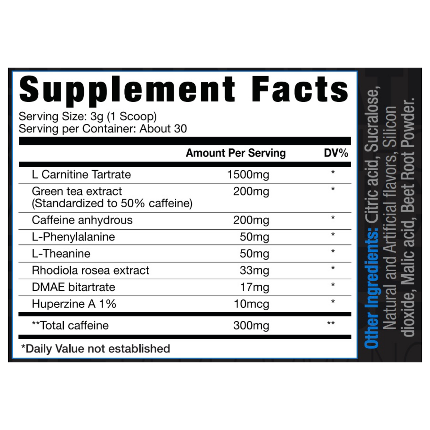 RAW NRG (1 month supply)