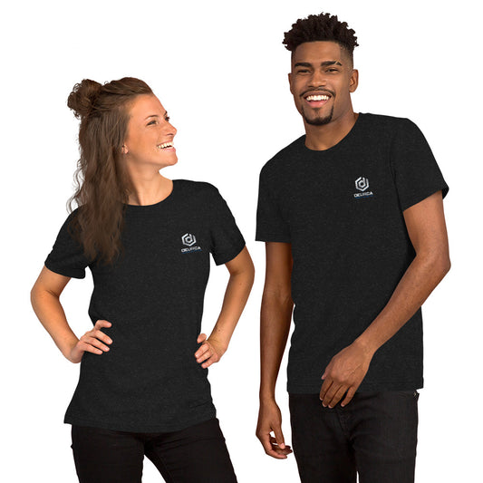 free_gift (for orders $300+ after discounts and before taxes. Item will not ship for orders under $300) Small Logo Unisex t-shirt