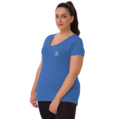 free_gift (for orders $300+ after discounts and before taxes. Item will not ship for orders under $300)  Women’s recycled v-neck t-shirt