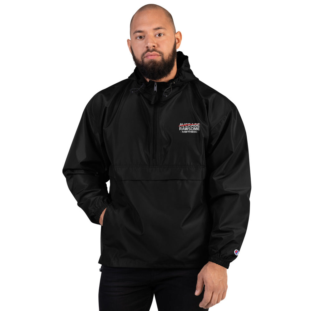 RAWSOME - UNISEX Embroidered Champion Packable Jacket