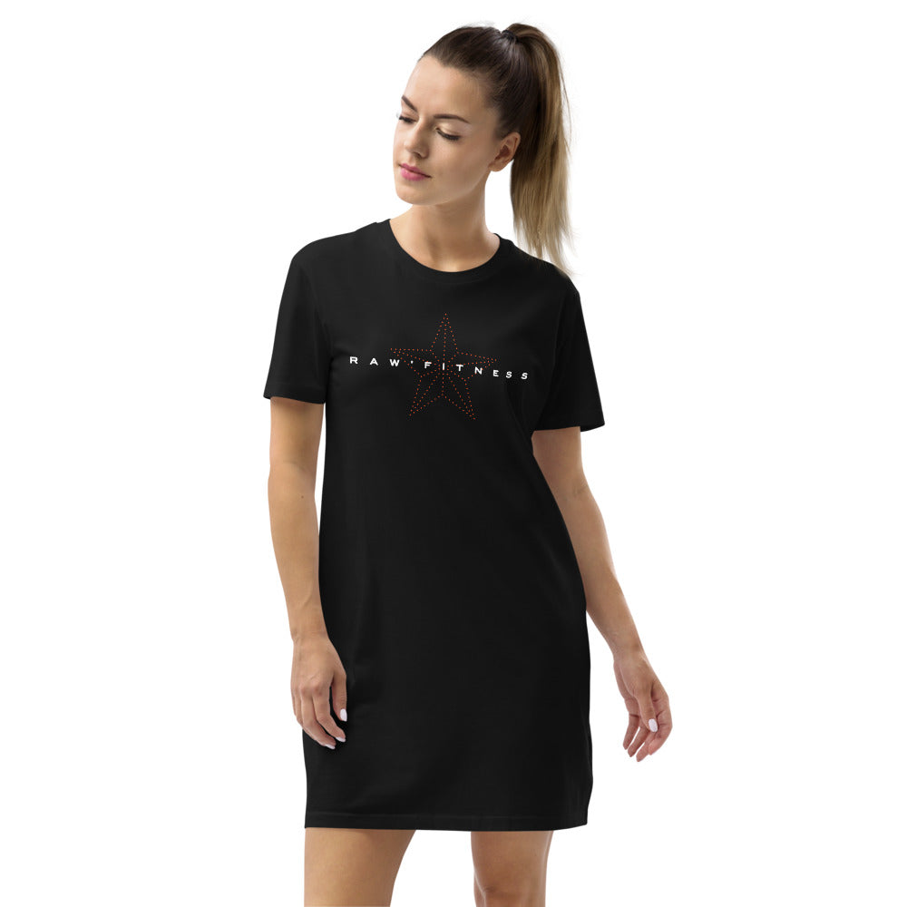 RAW'FITNESS STAR - Organic cotton t-shirt dress