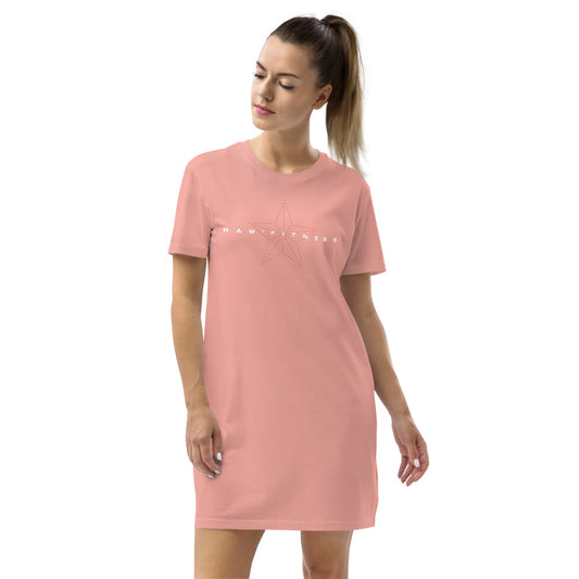 RAW'FITNESS STAR - Organic cotton t-shirt dress