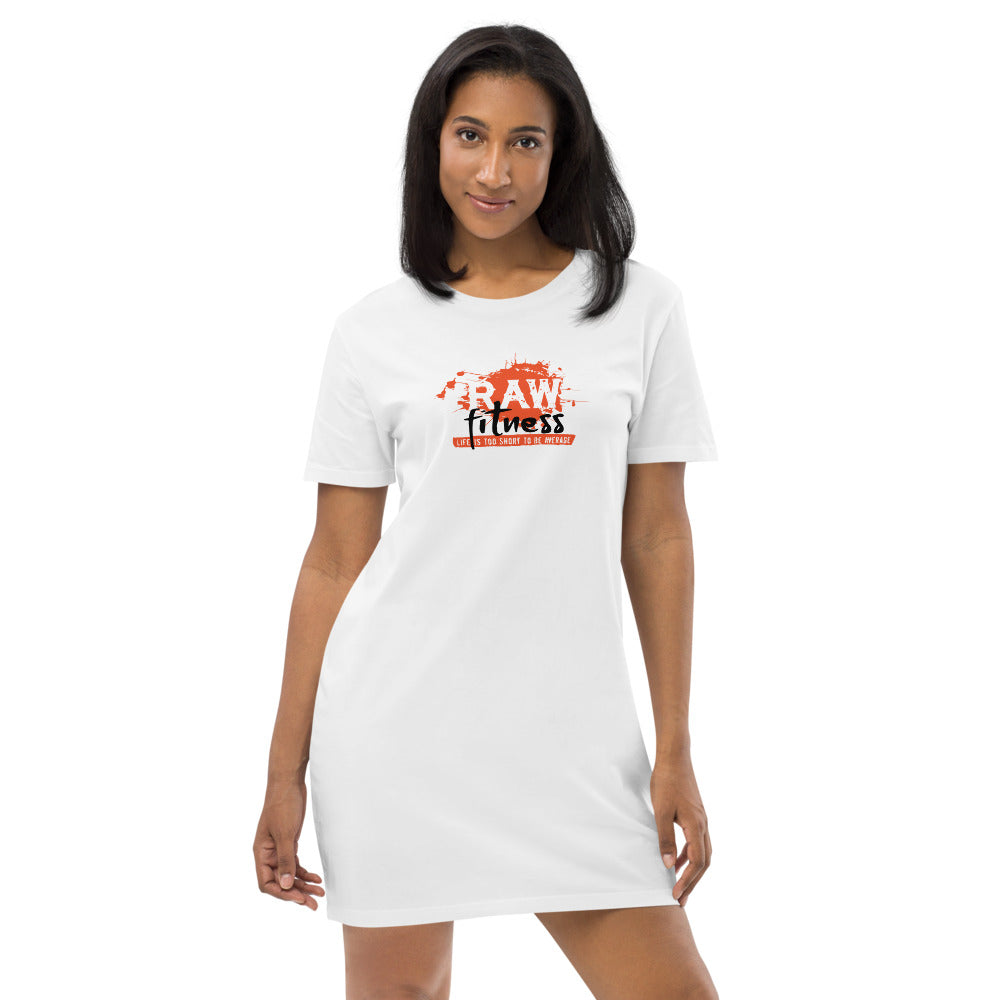 LIFE IS SHORT - Organic cotton t-shirt dress