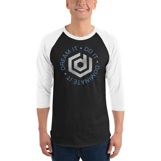 DEURCA CIRCULAR - UNISEX 3/4 sleeve raglan shirt