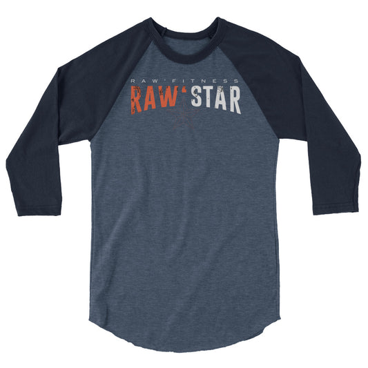 STAR - UNISEX 3/4 sleeve raglan shirt