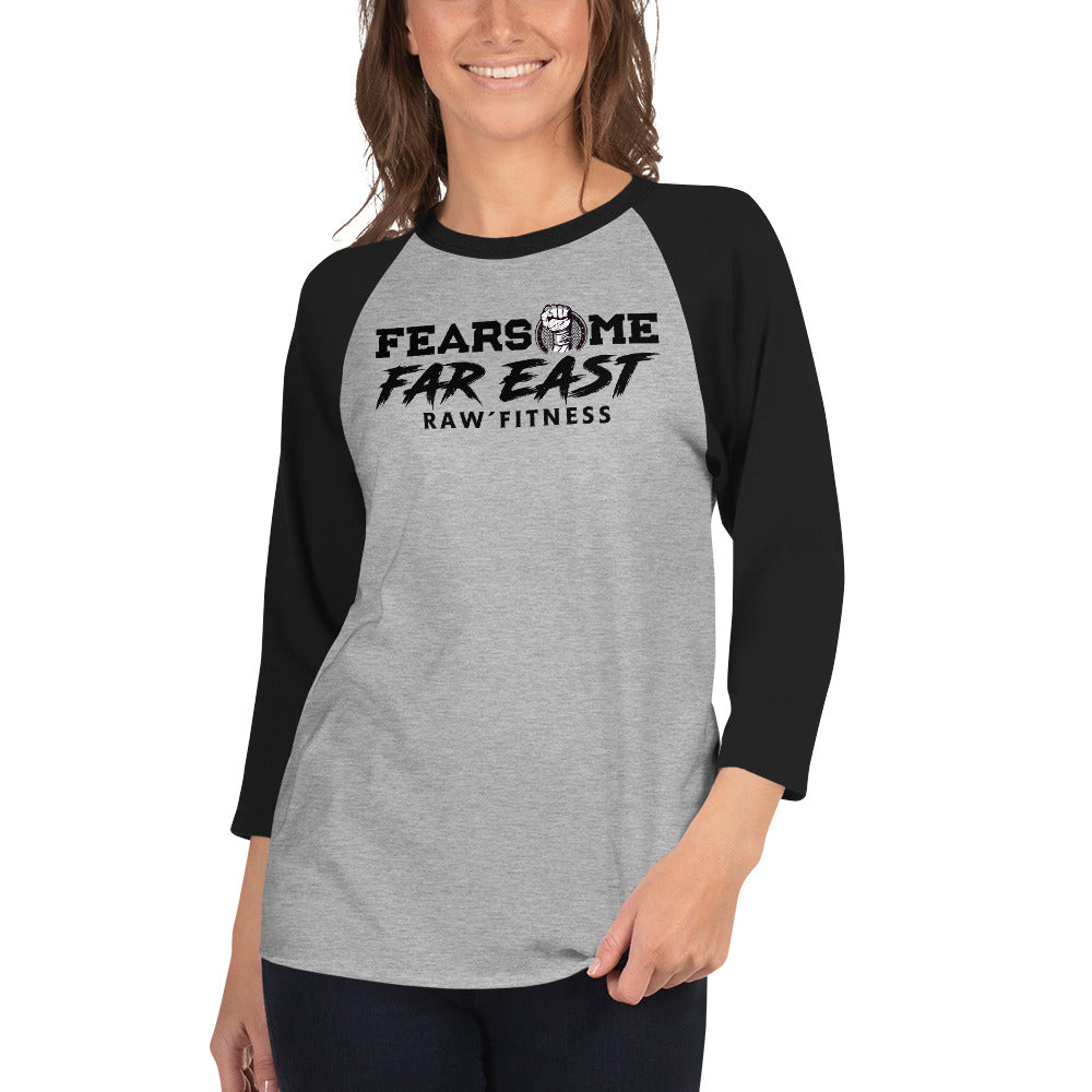 FEARSOME FAR EAST - UNISEX 3/4 sleeve raglan shirt