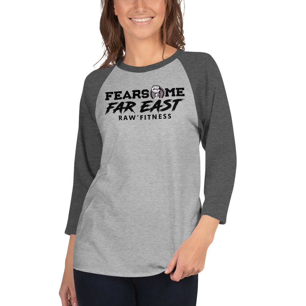 FEARSOME FAR EAST - UNISEX 3/4 sleeve raglan shirt