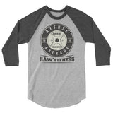 NORTHEAST REFUSE - UNISEX 3/4 sleeve raglan shirt