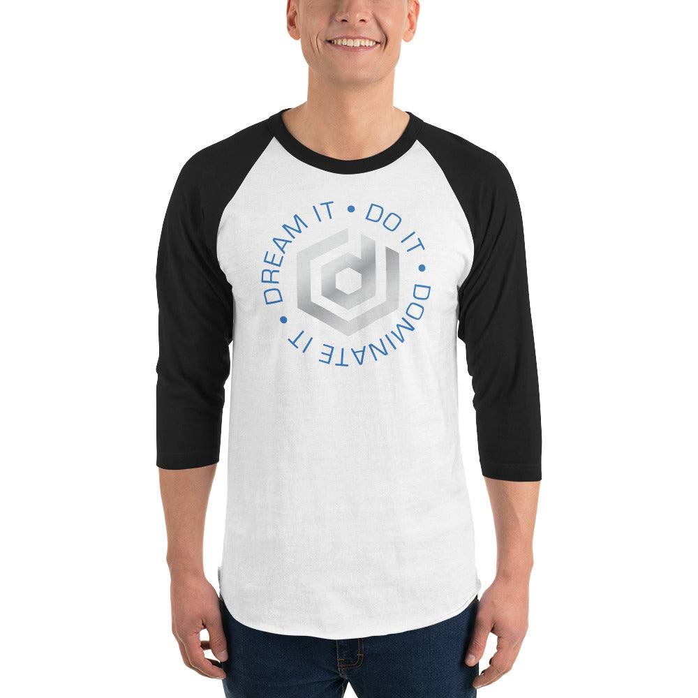 DEURCA CIRCULAR - UNISEX 3/4 sleeve raglan shirt