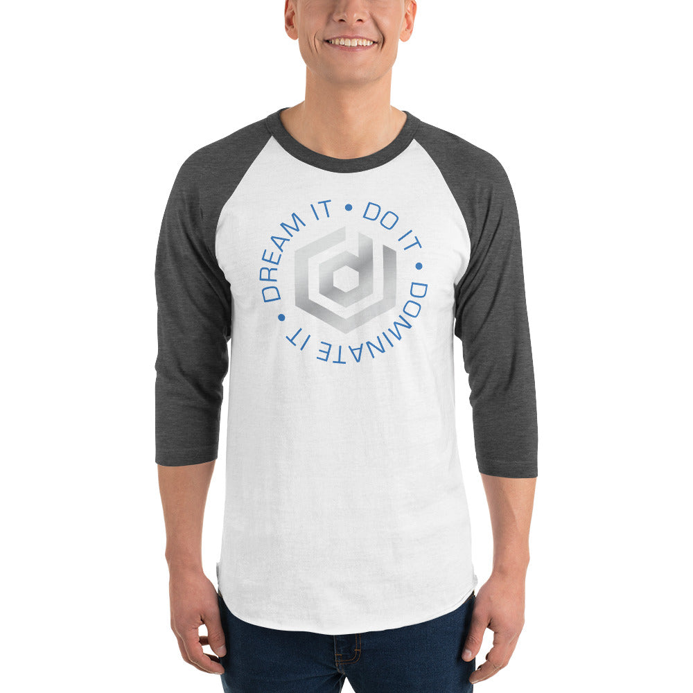 DEURCA CIRCULAR - UNISEX 3/4 sleeve raglan shirt