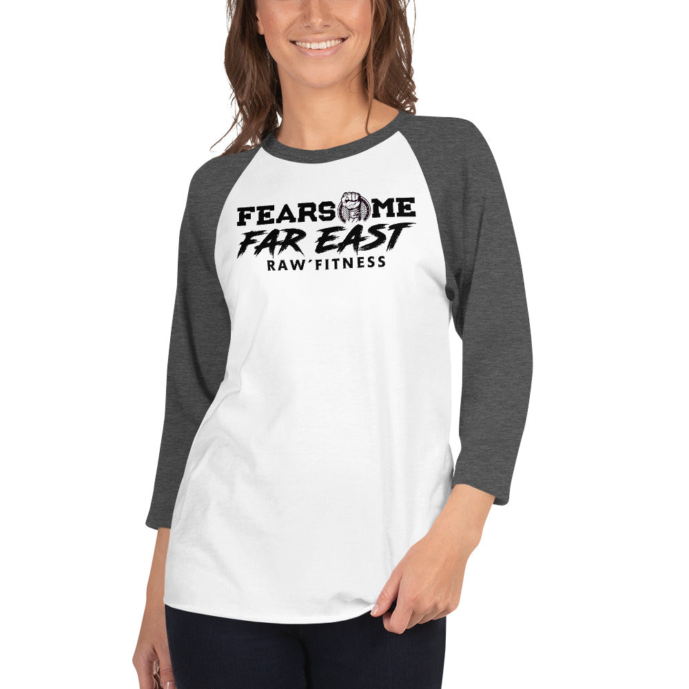 FEARSOME FAR EAST - UNISEX 3/4 sleeve raglan shirt