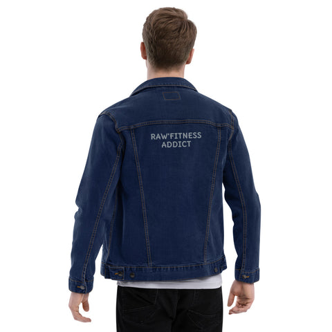 RAW'FITNESS ADDICT - Unisex denim jacket