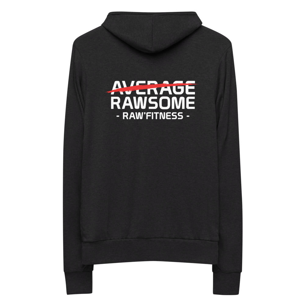 RAWSOME - Unisex zip hoodie