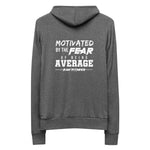 MOTIVATED - Unisex zip hoodie