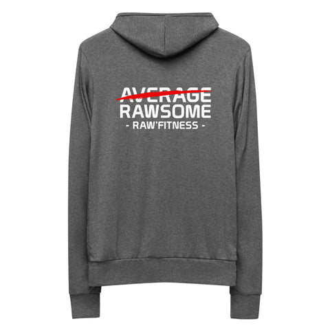 RAWSOME - Unisex zip hoodie