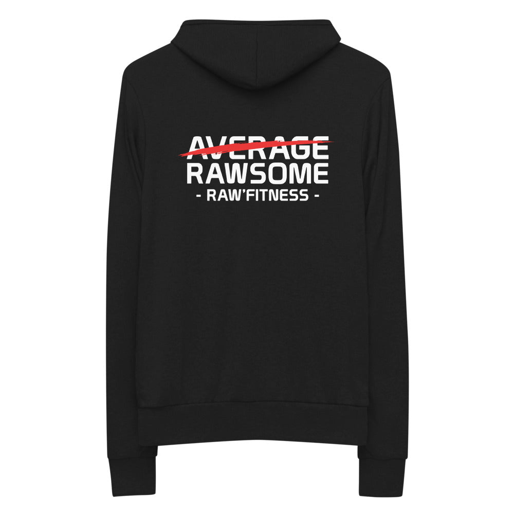 RAWSOME - Unisex zip hoodie