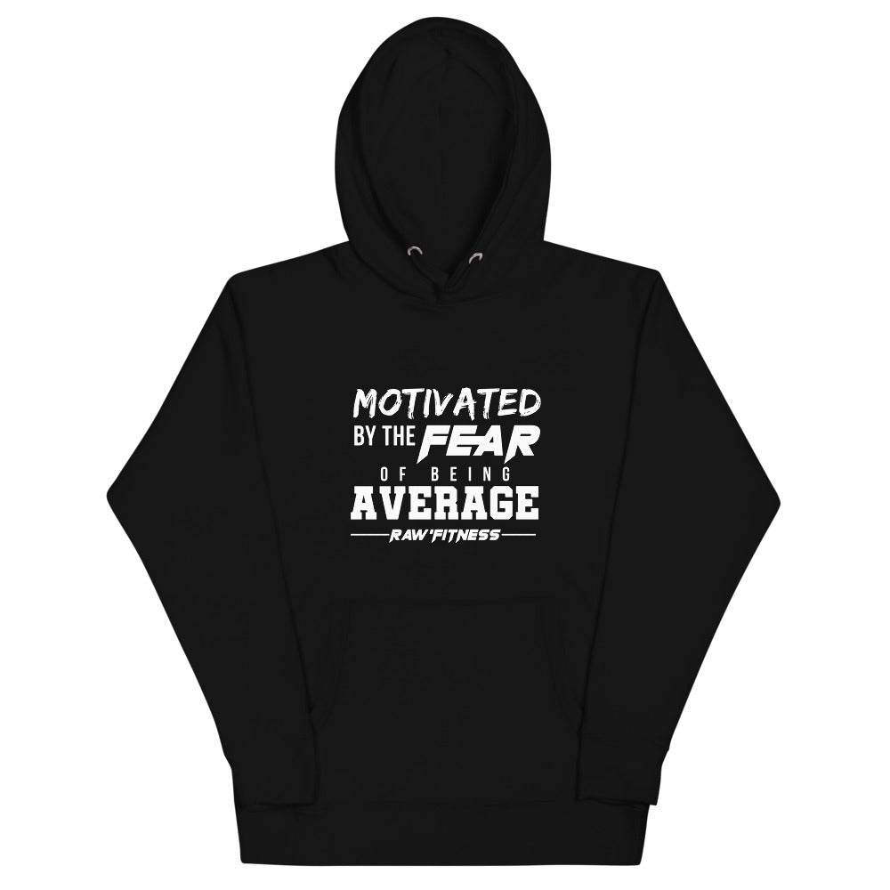 MOTIVATED (WHITE PRINT) Unisex Hoodie