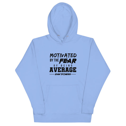 MOTIVATED (BLACK PRINT) Unisex Hoodie