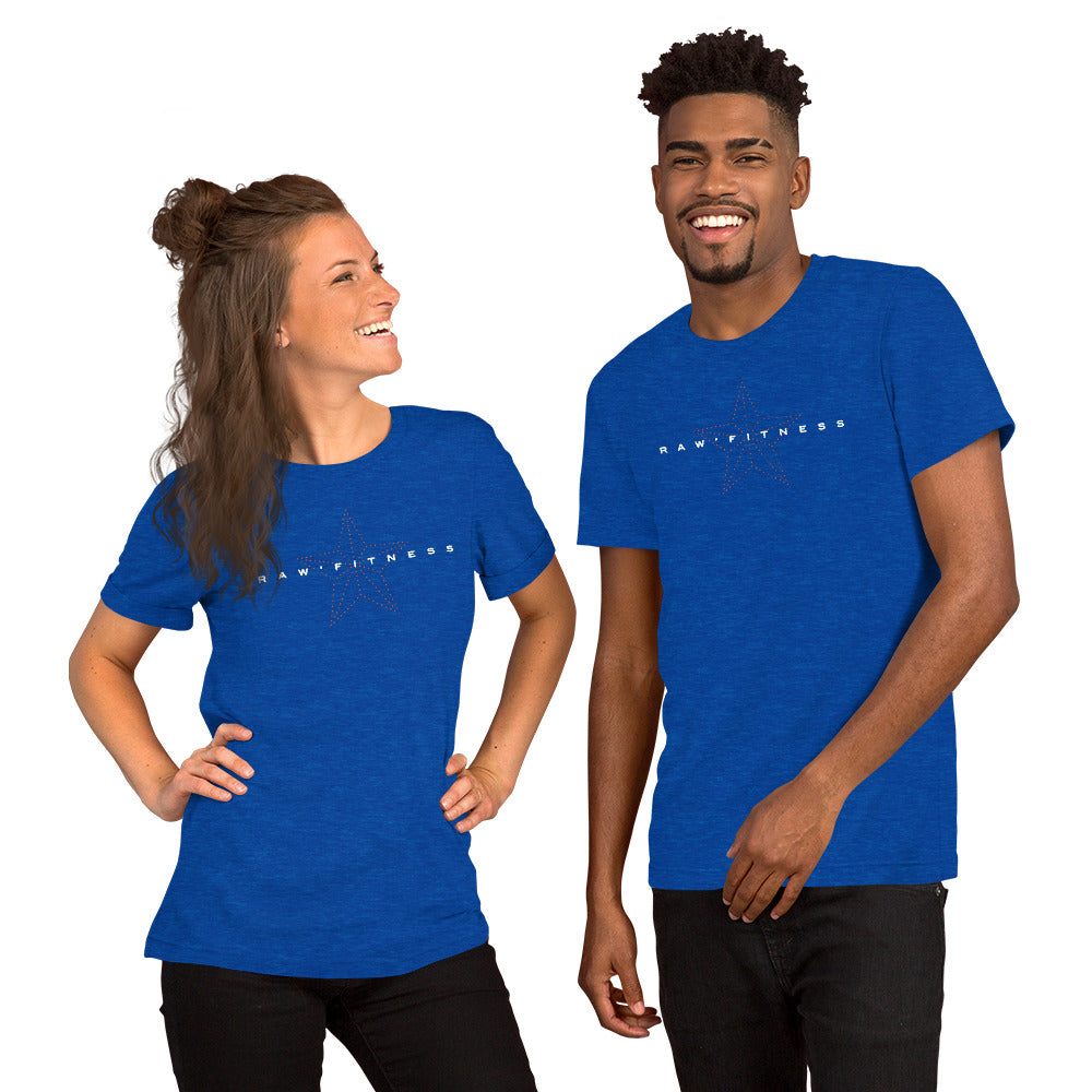 RAW'FITNESS ON STAR - Short-Sleeve Unisex T-Shirt