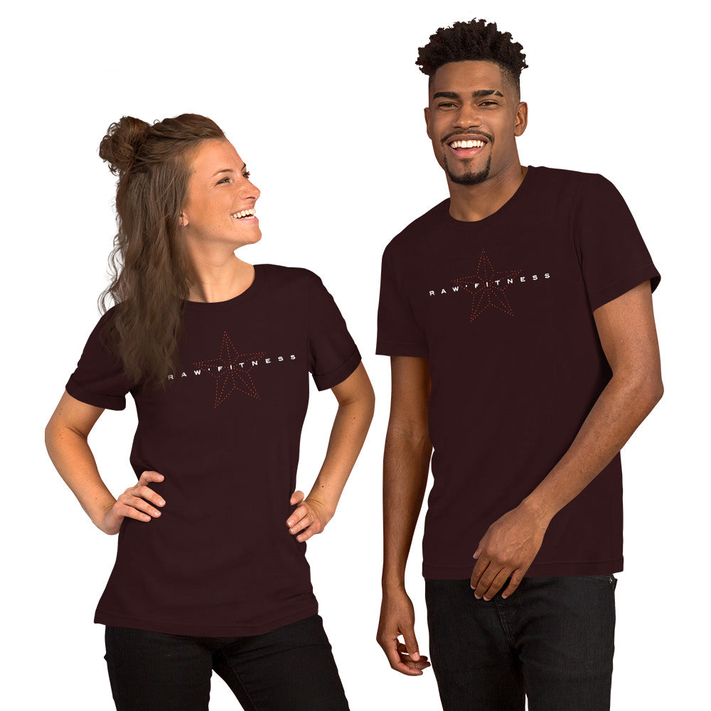 RAW'FITNESS ON STAR - Short-Sleeve Unisex T-Shirt