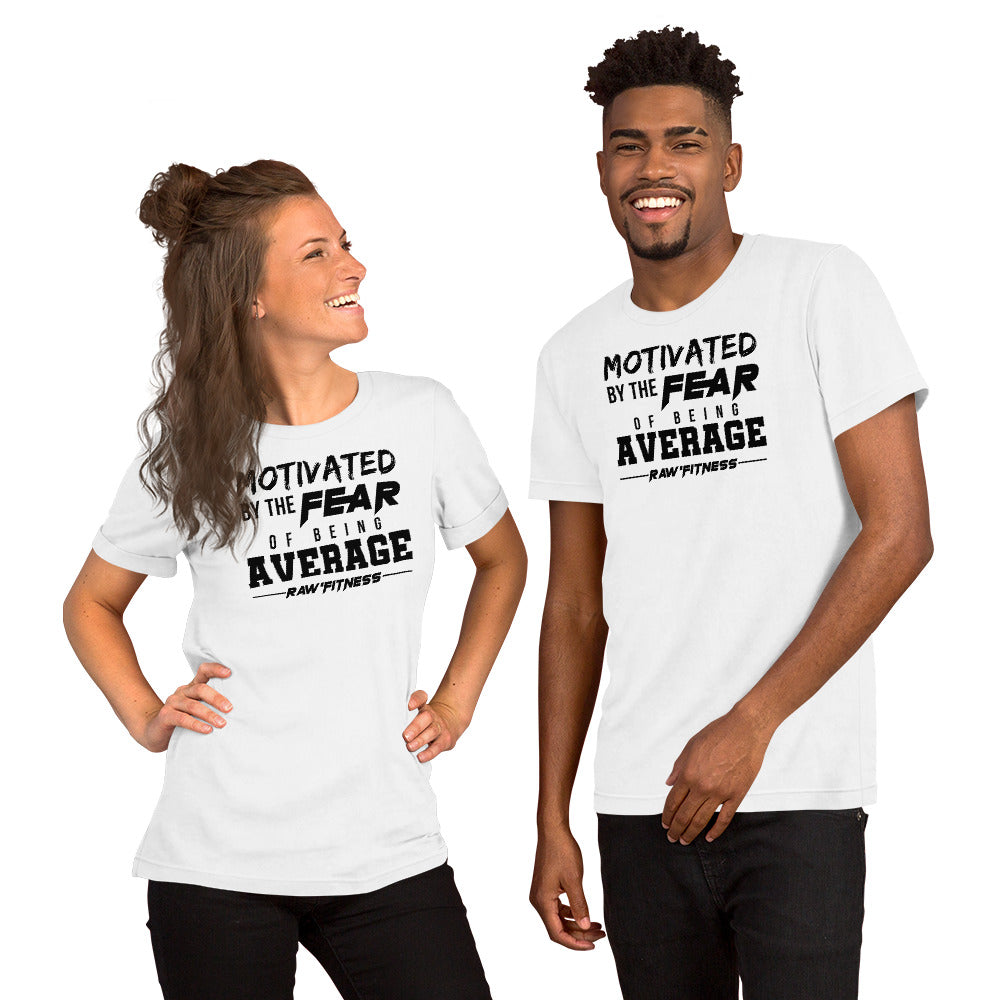 MOTIVATED (BLACK PRINT) - Short-Sleeve Unisex T-Shirt