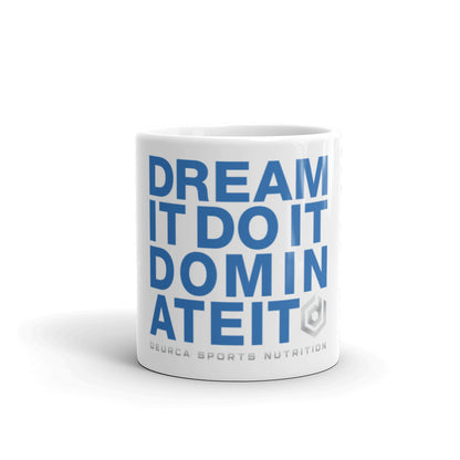 Deurca Slogan - White glossy mug