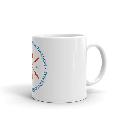 TRAIN INSANE - White glossy mug