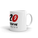 2020 COULDN'T STOP ME - White glossy mug