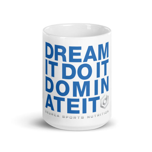 Deurca Slogan - White glossy mug