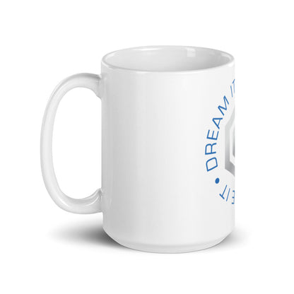 Deurca Circular - White glossy mug