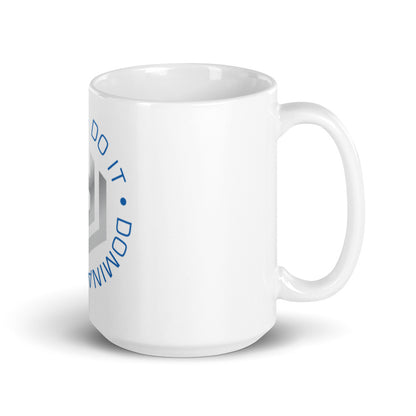 Deurca Circular - White glossy mug