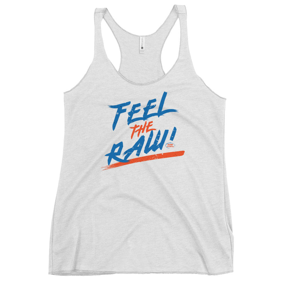 FEEL THE RAW - Women's Racerback Tank