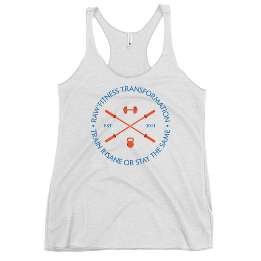 TRAIN INSANE - Women's Racerback Tank