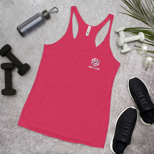 DEURCA LOGO - Women's Racerback Tank