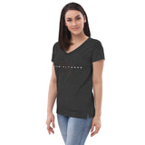 RAW'FITNESS STAR - Women’s recycled v-neck t-shirt